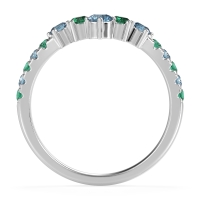 Graduated Stone Chevron Samala Band