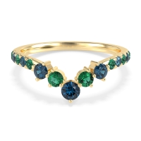 Graduated Stone Chevron Samala Band