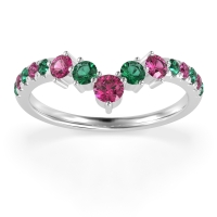 Graduated Stone Chevron Samala Band