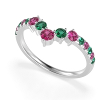 Graduated Stone Chevron Samala Band