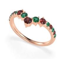 Graduated Stone Chevron Samala Band