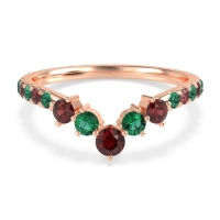 Graduated Stone Chevron Samala Band