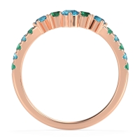 Graduated Stone Chevron Samala Band