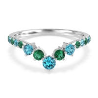 Graduated Stone Chevron Samala Band