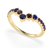 Graduated Stone Chevron Samala Band