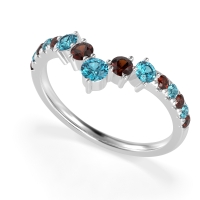 Graduated Stone Chevron Samala Band