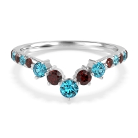 Graduated Stone Chevron Samala Band