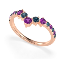 Graduated Stone Chevron Samala Band