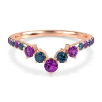 Graduated Stone Chevron Samala Band