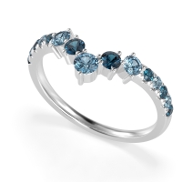 Graduated Stone Chevron Samala Band