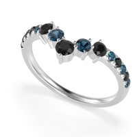 Graduated Stone Chevron Samala Band