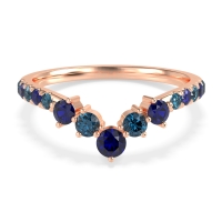 Graduated Stone Chevron Samala Band