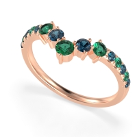 Graduated Stone Chevron Samala Band