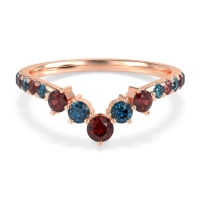 Graduated Stone Chevron Samala Band