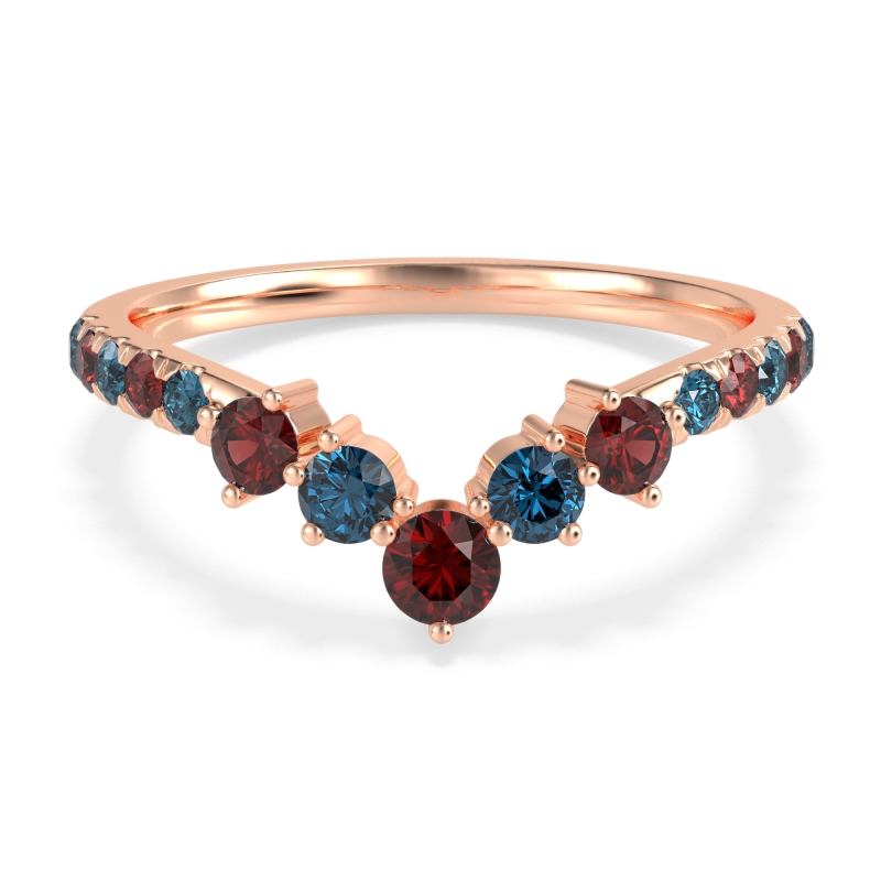 Graduated Stone Chevron Samala Band