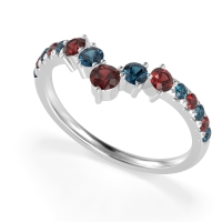 Graduated Stone Chevron Samala Band