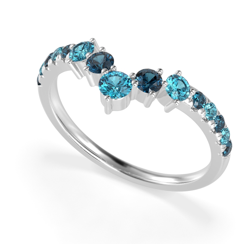 Graduated Stone Chevron Samala Band