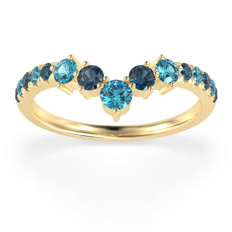 Graduated Stone Chevron Samala Band