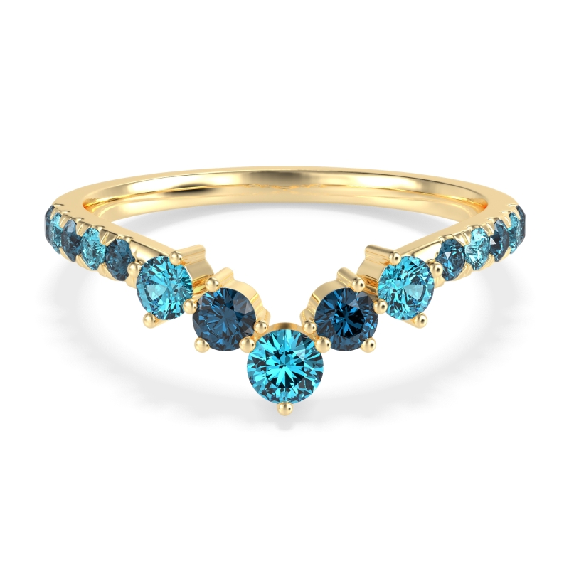 Graduated Stone Chevron Samala Band