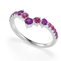 Graduated Stone Chevron Samala Band