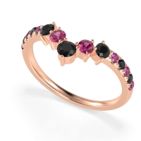 Graduated Stone Chevron Samala Band