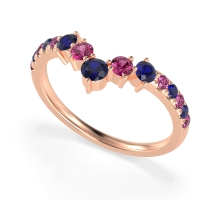 Graduated Stone Chevron Samala Band