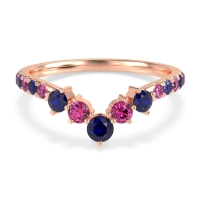 Graduated Stone Chevron Samala Band