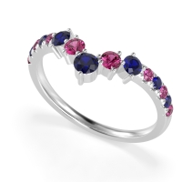 Graduated Stone Chevron Samala Band