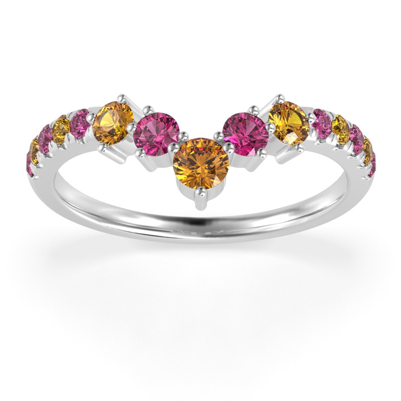 Graduated Stone Chevron Samala Band