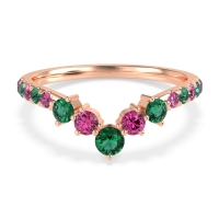 Graduated Stone Chevron Samala Band