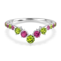 Graduated Stone Chevron Samala Band