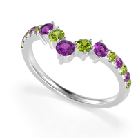 Graduated Stone Chevron Samala Band