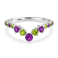 Graduated Stone Chevron Samala Band