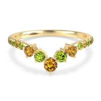 Graduated Stone Chevron Samala Band