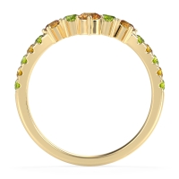 Graduated Stone Chevron Samala Band