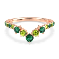 Graduated Stone Chevron Samala Band