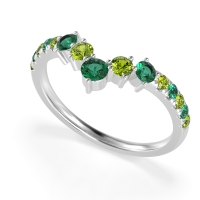 Graduated Stone Chevron Samala Band