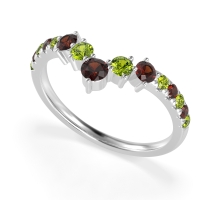 Graduated Stone Chevron Samala Band