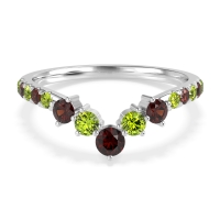 Graduated Stone Chevron Samala Band