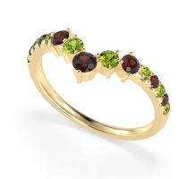 Graduated Stone Chevron Samala Band