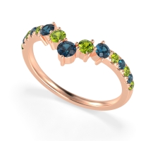 Graduated Stone Chevron Samala Band