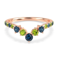 Graduated Stone Chevron Samala Band