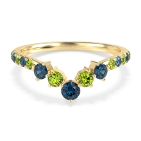 Graduated Stone Chevron Samala Band