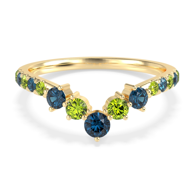 Graduated Stone Chevron Samala Band