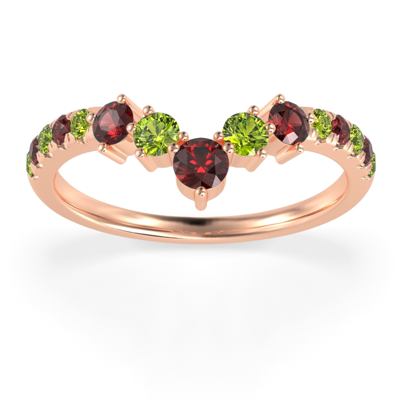 Graduated Stone Chevron Samala Band