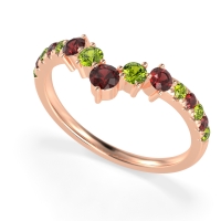 Graduated Stone Chevron Samala Band