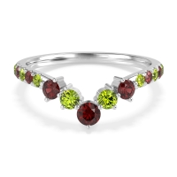 Graduated Stone Chevron Samala Band