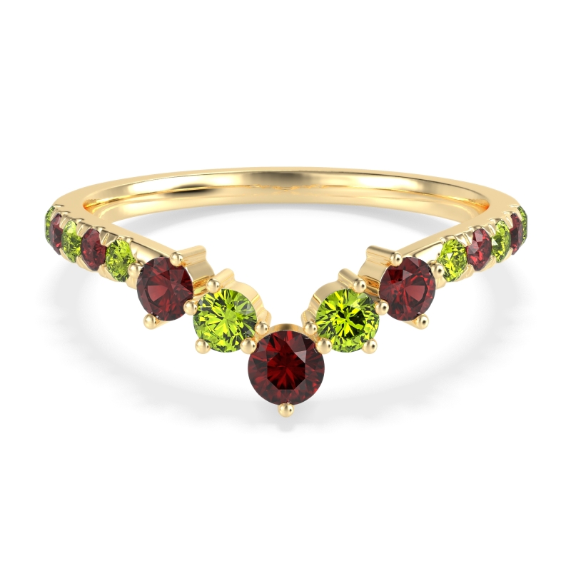 Graduated Stone Chevron Samala Band