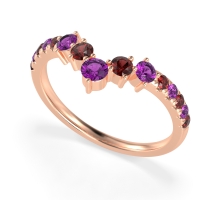 Graduated Stone Chevron Samala Band