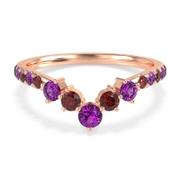 Graduated Stone Chevron Samala Band